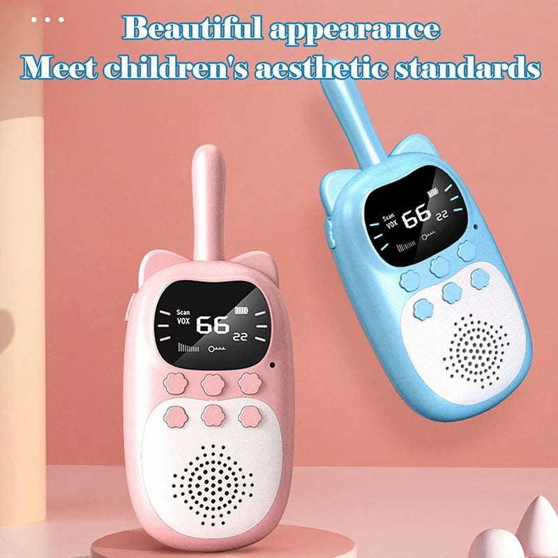 Kids Walkie Talkie 2PCS Spy Gadgets Radio Phone