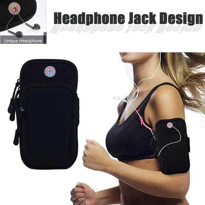 Universal 6" Running Armband Phone Case Holder