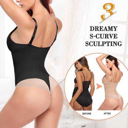 V-Neck Waist Trainer Body Shaper