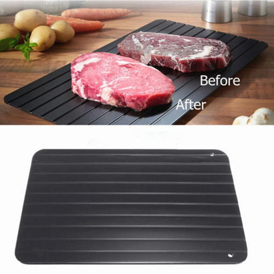 Fast Defrosting Tray Chopping Board - Quick Thawing Plate for Frozen Food