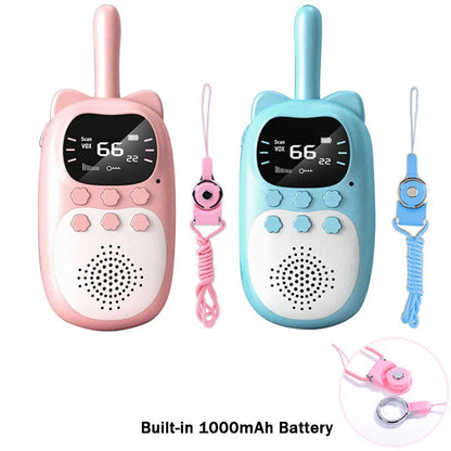 Kids Walkie Talkie 2PCS Spy Gadgets Radio Phone