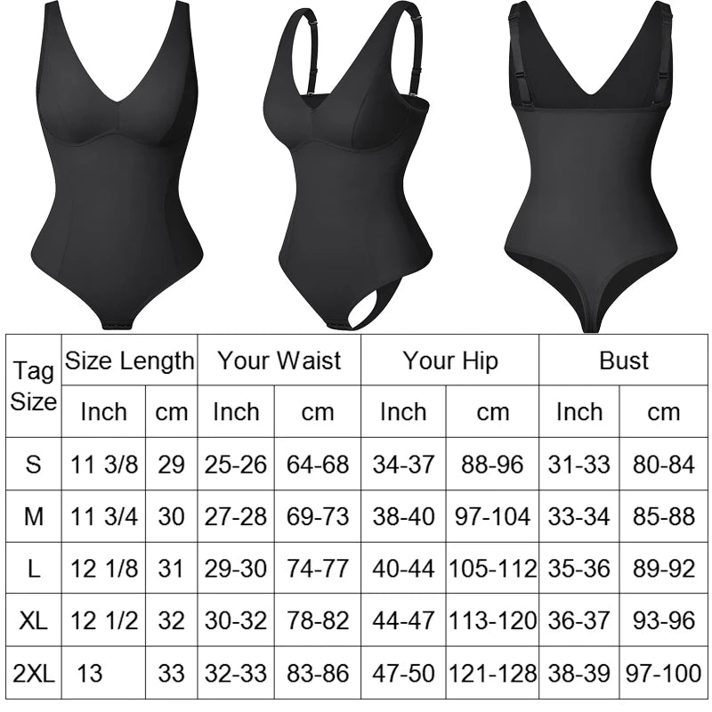 V-Neck Waist Trainer Body Shaper