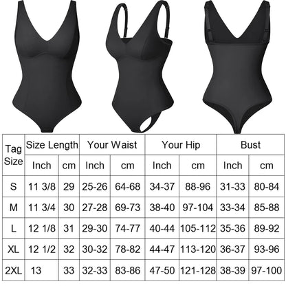 V-Neck Waist Trainer Body Shaper