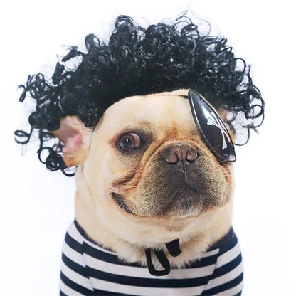 Funny Pet Wigs for Cats and Dogs