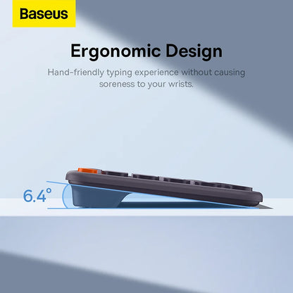 Baseus K01 Wireless Keyboard | Bluetooth | 84 Key Slim Design