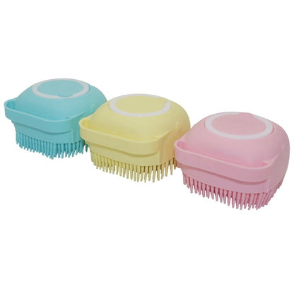 Soft Silicone Pet Bath Massage Brush