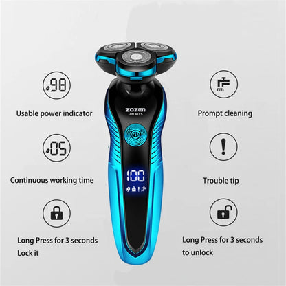 Rechargeable Electric Razor for Men