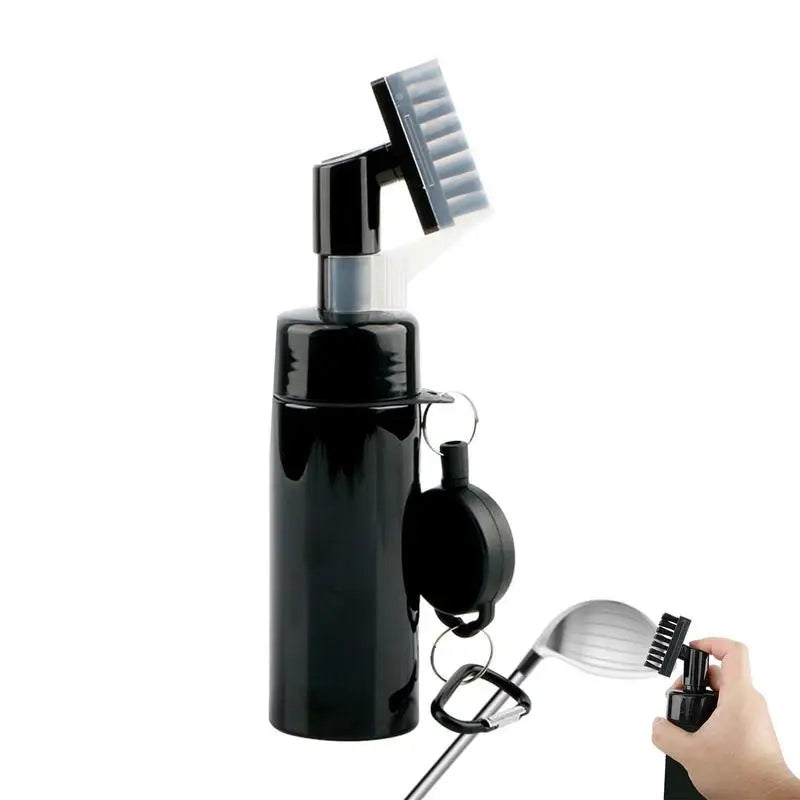 Portable Golf Cleaning Brush with Water Dispenser - Easy Club Care