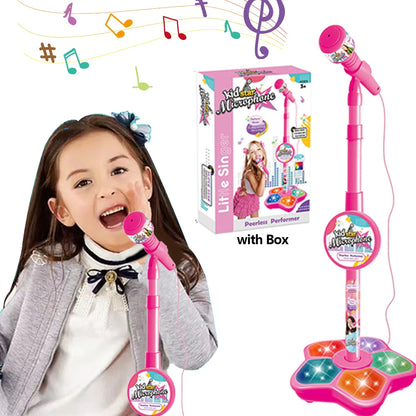 Kids Karaoke Microphone with Stand