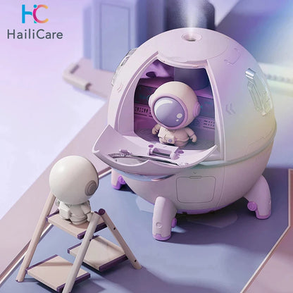 220ML Space Capsule Air Humidifier with Cute Astronaut Doll