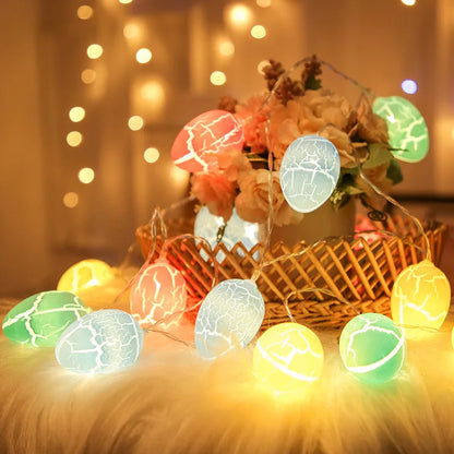 Festive Easter Egg String Lights - 1.5m