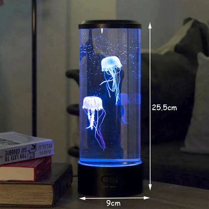 7 Colours Jellyfish Lamp Night Light USB Changing Beautiful Gift for Kids & Adults