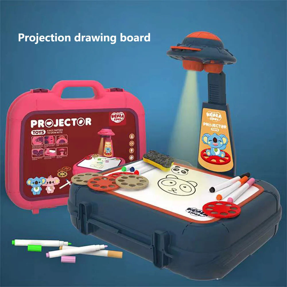 Children LED Projector Art Set - Educational Toy