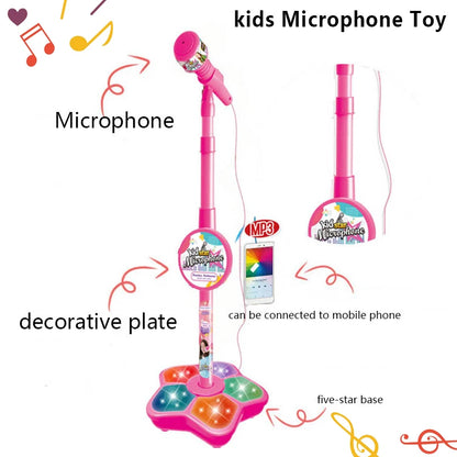 Kids Karaoke Microphone with Stand