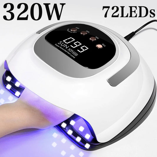320W 72LEDs Professional Nail Dryer with Large Touch Screen