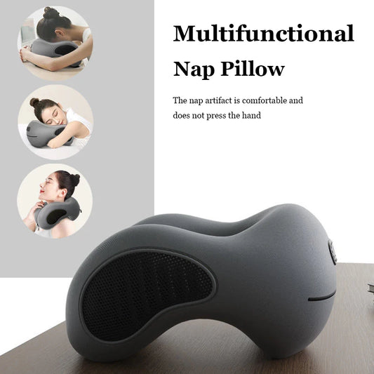 Soft Memory Foam Travel Pillow - Cervical Health Massage