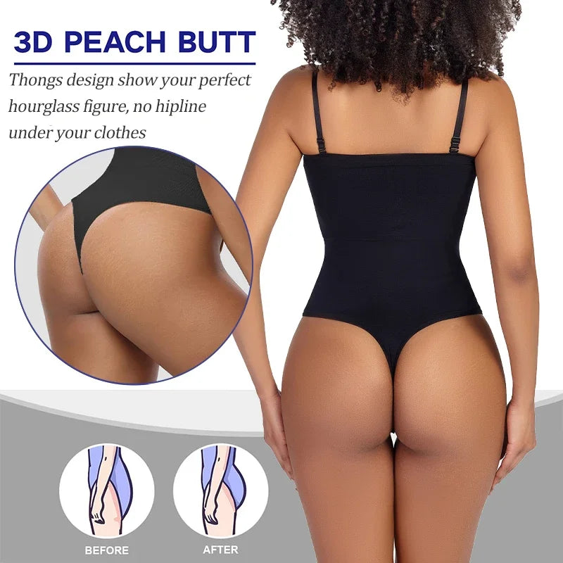 Tummy Control Body Shaper Strapless Bodysuit