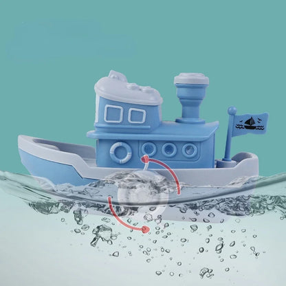 Cute Cartoon Ship Bath Toy for Kids - Fun Water Toys for Children