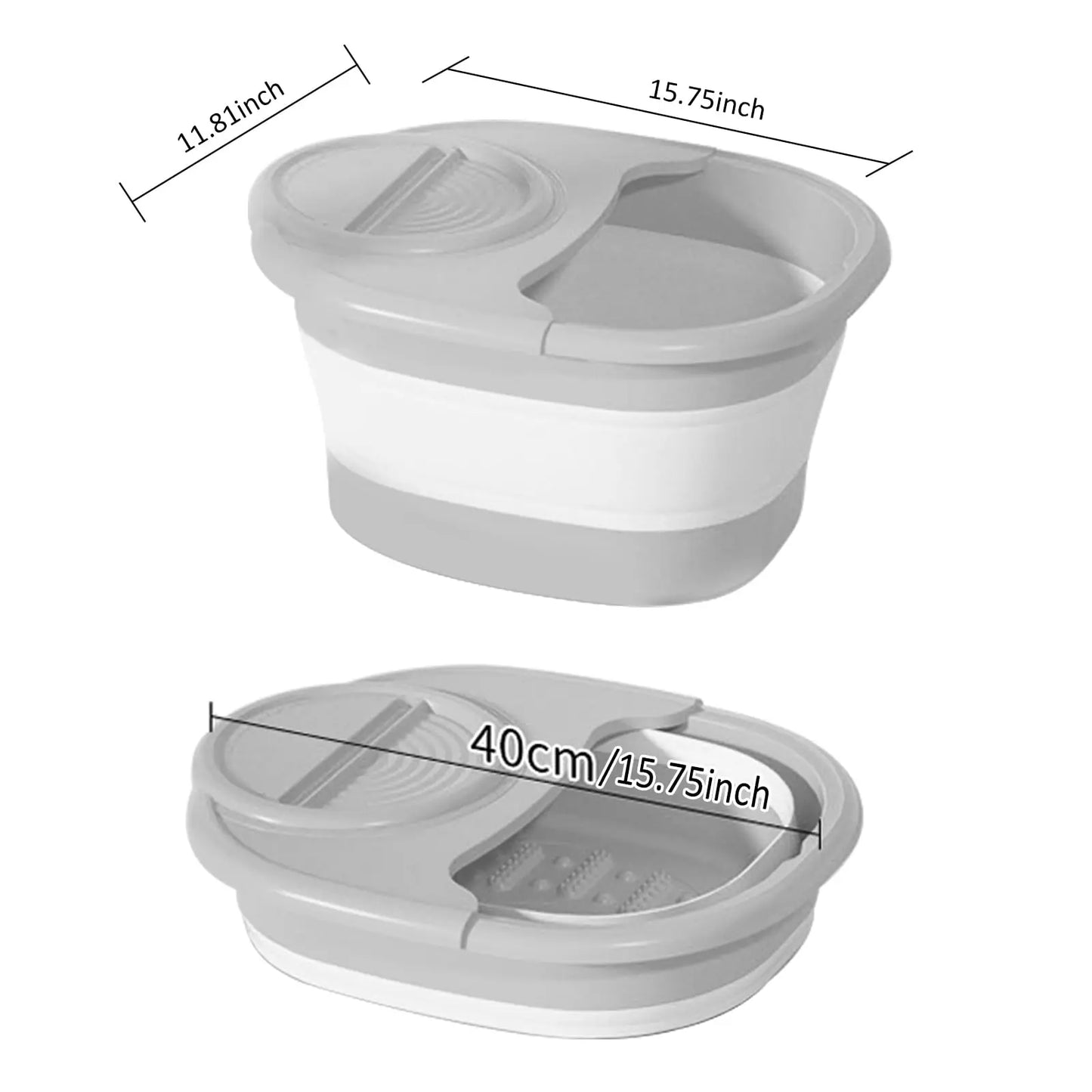 Portable Foldable Foot Bath Bucket - Relax and Heal Your Feet