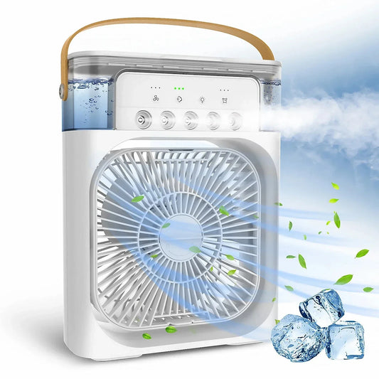 Portable 3-in-1 USB Electric Fan Air Conditioner