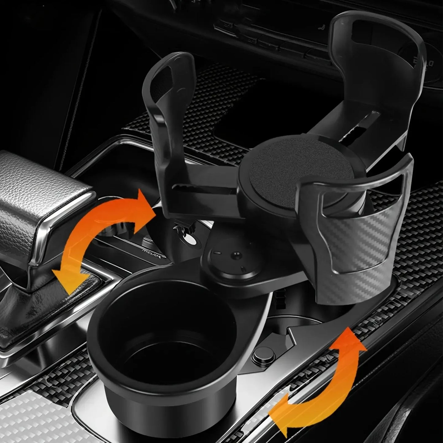 2-in-1 Vehicle Cup Holder & Phone Mount