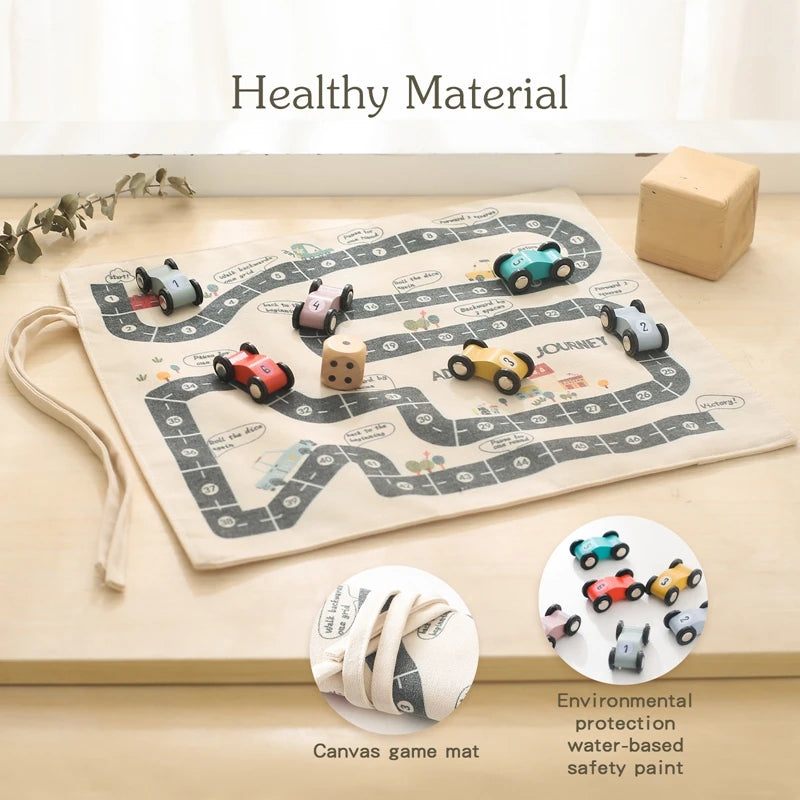 Montessori Traffic Toy: Educational Baby City Road Map Game