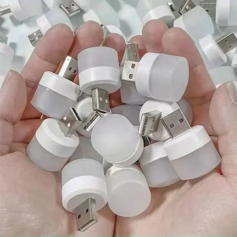 USB Mini Night Light Warm White 1/50 pcs