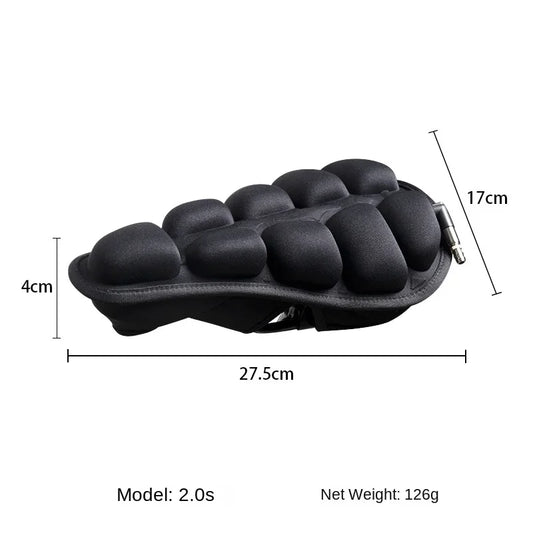 3D Soft Bike Seat Cover - Breathable Cushion