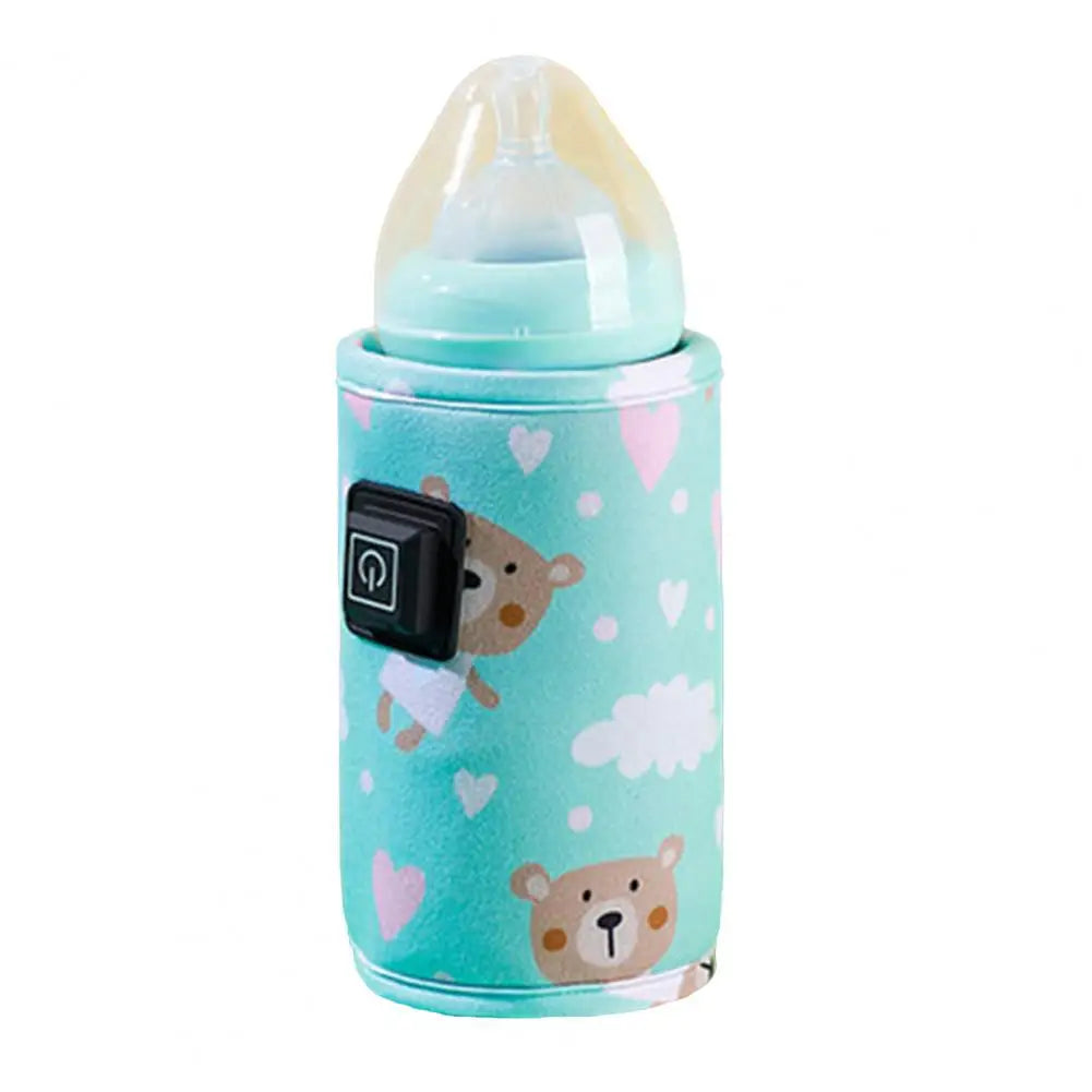 Portable USB Baby Bottle Warmer with LCD Display