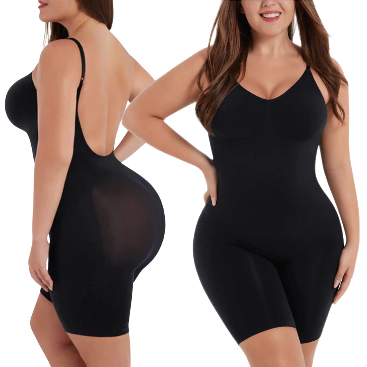 Tummy Control Body Shaper Jumpsuit