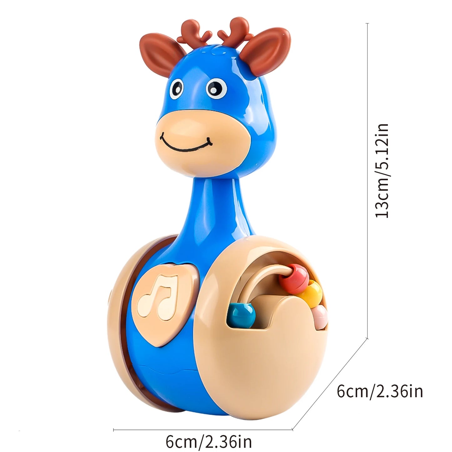 Interactive Tumbler Toy for Baby Learning