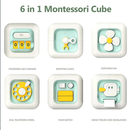 6-in-1 Montessori Sensory Cube