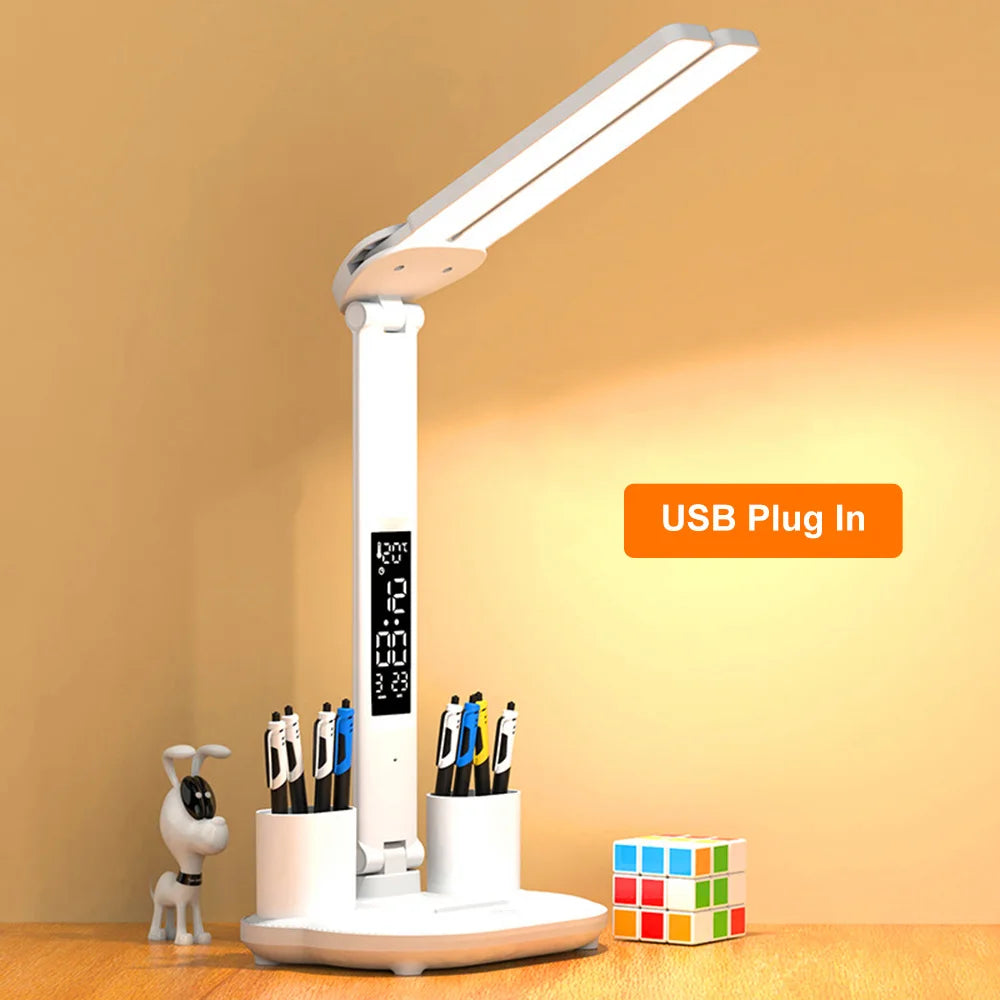 LED Double Head Desk Lamp - USB