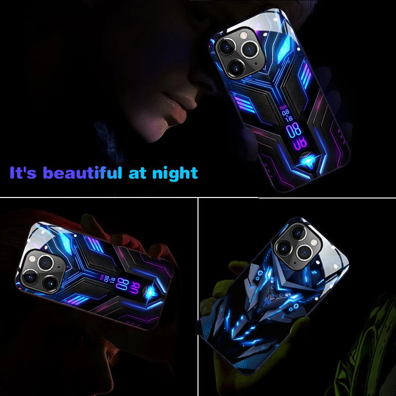 Luxury Shiny Light Up iPhone Case - Scratch Resistant