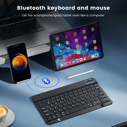 Mini Wireless Keyboard Bluetooth-compatible For Android IOS Windows 78-Key Gaming for PC iPad Tablet