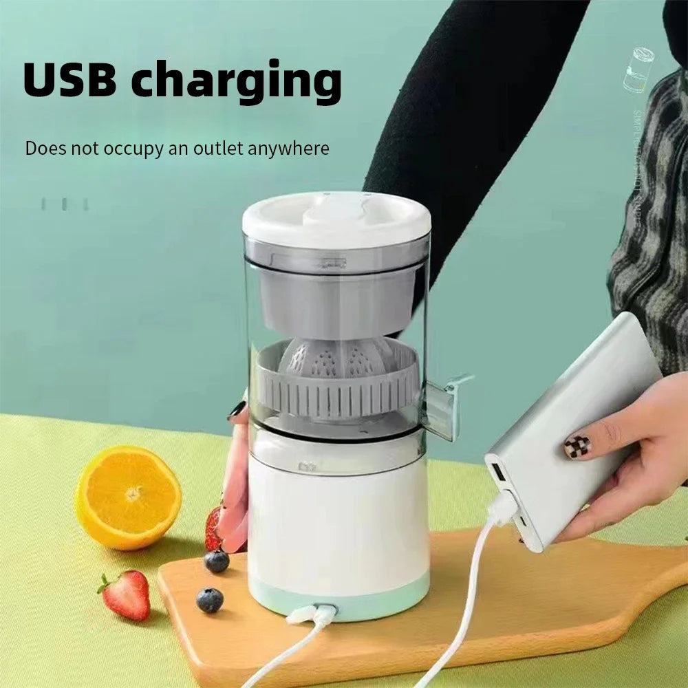 Portable Electric Juicer USB Charging Citrus Mixer for Travel