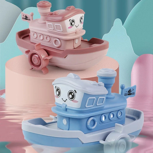 Cute Cartoon Ship Bath Toy for Kids - Fun Water Toys for Children