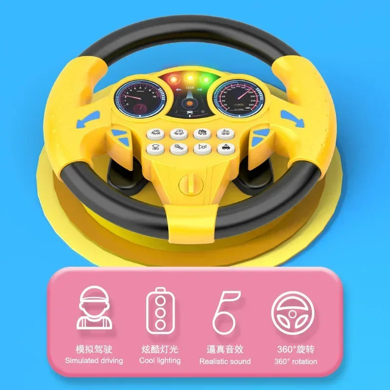 Kids' Simulation Steering Wheel Toy