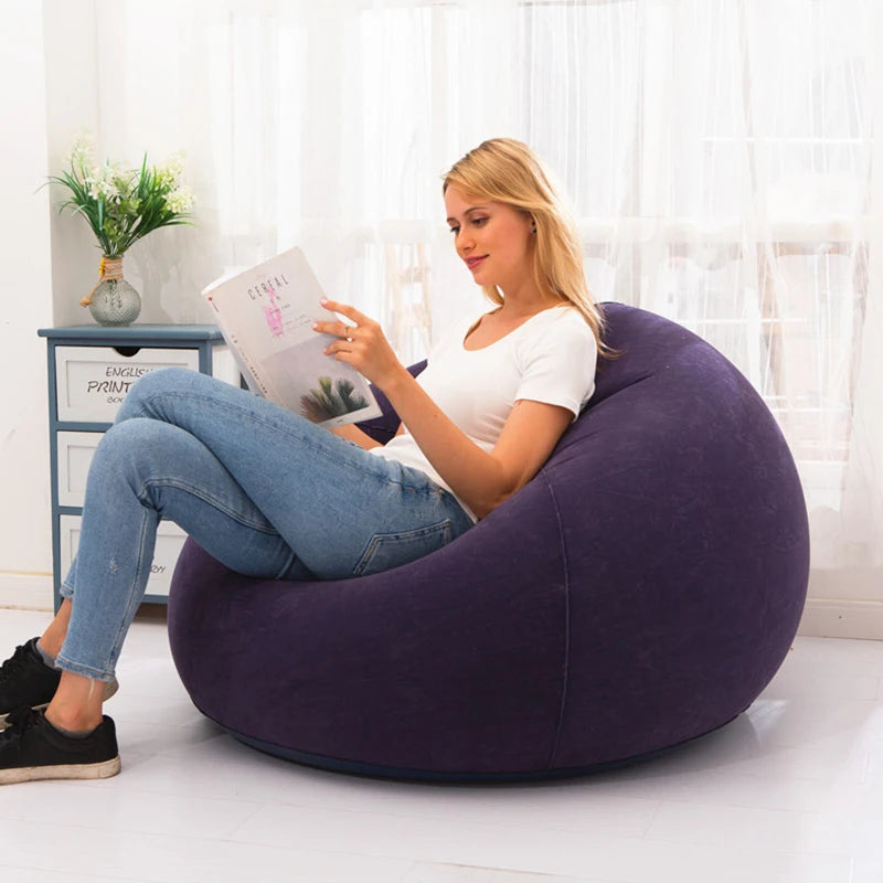 Premium Lazy Inflatable Sofa Chair - Relax in Style!