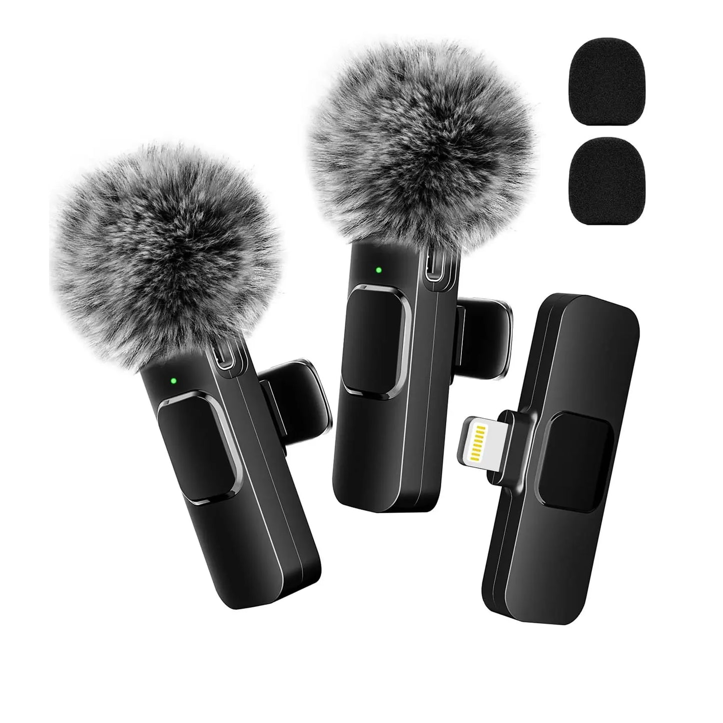 NEW Wireless Lavalier Mini Microphone for iPhone Android