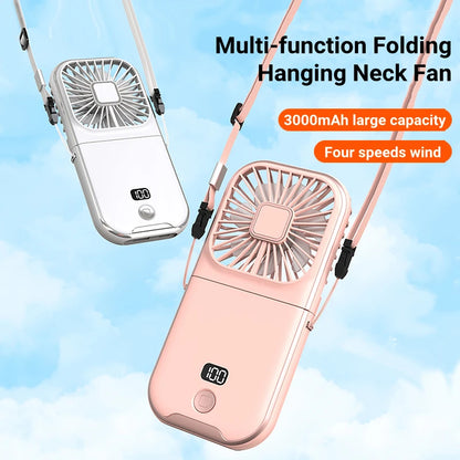 Mini Portable Hand Fan USB Power Bank